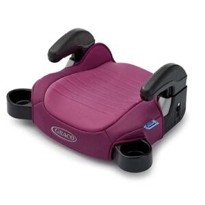 Graco Plum Booster Seat with Armrests
